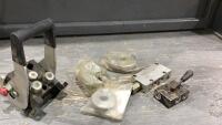 FASTER HYD COMPLING BLOCK , FLOAT CONTROL + PRESSURE RELIEF VALVE, HYDRAULIC CYLINDER PISTONS(MORRIS)