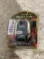 MASTER LOCK & PIVOT LOCK TRAILER COUPLER LATCH PIN
