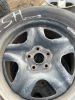 Set of four Toyota tires, and rims - 4