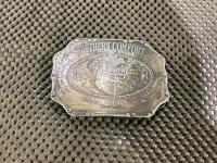 METAL BUCKLE BELT..SOUTHERN COMFORT