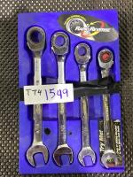CRESENT FLEXIBLE HEAD RATCHETING WRENCH SET 4PCS