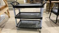3-TIER ROLLING CART