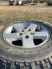 Set of four good jeep tires - 2