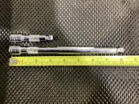 (2) 3/8" DRIVE WOBBLE EXTENSIONS 3" & 8"