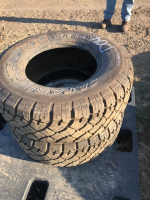 (2) Kelly truck tires