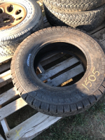 Two truck tires