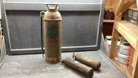 (3) VINTAGE FIRE EXTINGUISHERS