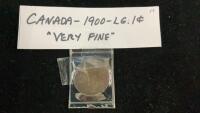1900 CANADA LARGE ONE CENT COIN