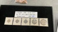 1980 CANADA YEAR SET - NICKEL. - $1