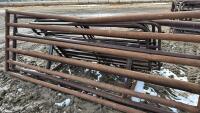 Two heavy 12&rsquo; pipe panels