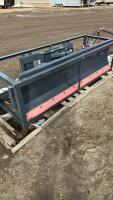 Unused 86 inch TMG hydraulic blade