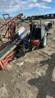 Log cutter / splitter / and conveyor