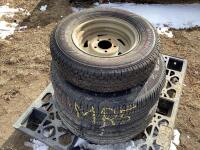 (3) MIXED TIRES ROAD RIDER, FIRESTONE & GOODYEAR