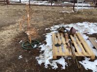 MISC OF OUTDOOR GARDEN DECOR