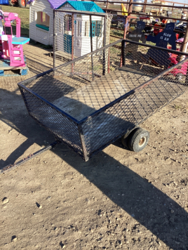 HOMEBUILT DUAL WHEEL DUMPING YARDCART