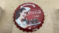 COCA-COLA BOTTLE CAP WALL DECOR