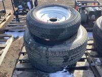 (3) MIXED TIRES TASKMASTER, GOODYEAR & PROMETER