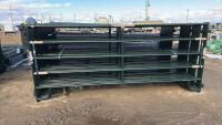 New (11 ) 12 foot tubular livestock panels/bidding per panel