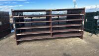 New (11) 12 foot magnum panels/bidding per panel