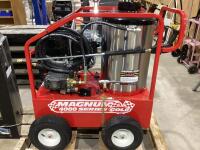 MAGNUM 4000 SERIES GOLD HOT WATER PRESSURE WASHER S/N 254317