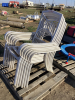 METAL PATIO CHAIRS - 2