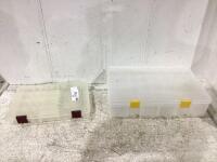 (2) PLANO SMALL & LARGE TACKLE BOXES
