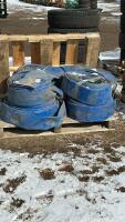 Eight rolls of lay flat hose
