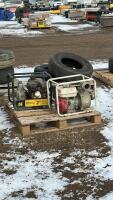 Pallet of water pumps