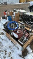 Three pallets of Irrigation components plus lighting