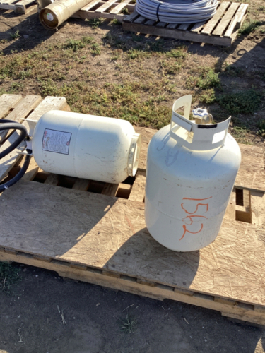 TWO PROPANE BOTTLES