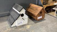 (2) BIRD HOUSES