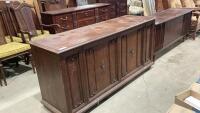 PEPPLER BUFFET - HAS 2 INTERIOR DRAWERS + SHELF
