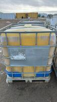 Poly tank in crib, Non Potable