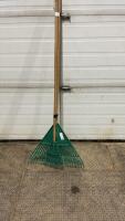 (2) PLASTIC LEAF RAKES