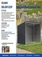 New SD LANCH, livestock shelter