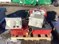 PALLET W/ PIONEER APPLI-PRO SLVC2000/SLVC500 & TOOL BOX