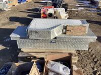 (2) ALUMINUM TRUCK STORAGE TOOL