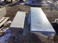 (3) LUND TRUCK ALUMINUM TOOL STORAGE