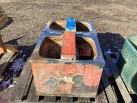 (2) METAL LIVESTOCK WATERER
