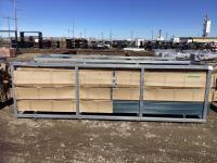 CRATE OF VINYL SIDING 12FT