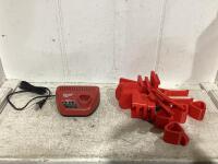 MILWAWKEE BATTERY CHARGER & 3D PRINTED MILWAWKEE ORGANIZERS