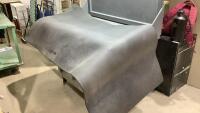 RUBBERY/FOAM TYPE MAT FOR UNDER EXERCISE EQUIPMENT