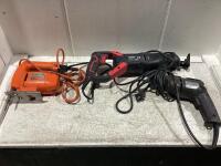 JIG SAW, RECIPROCATING SAW & VSR DRILL