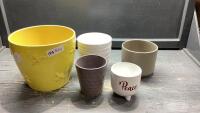 PLANT POTS - ASSORTED SIZES