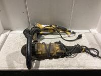 (2) DEWALT ANGLE GRINDERS
