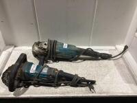 (2) MAKITA ANGLE GRINDERS