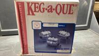 KEG-A-QUE PORTABLE GRILL