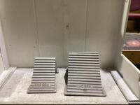 2 DIFFERENT SIZE OF WHEEL CHOCKS