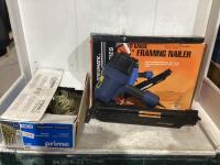 CENTRAL FRAMING NAILER & PRIME 1-1/4" ROOFING NAILS