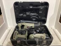 VIPER TOOL SET W/ BATTERY CHARGER, (2) BATTERIES, FLASHLIGHT, DRILL & RECIPROCATING SAW
